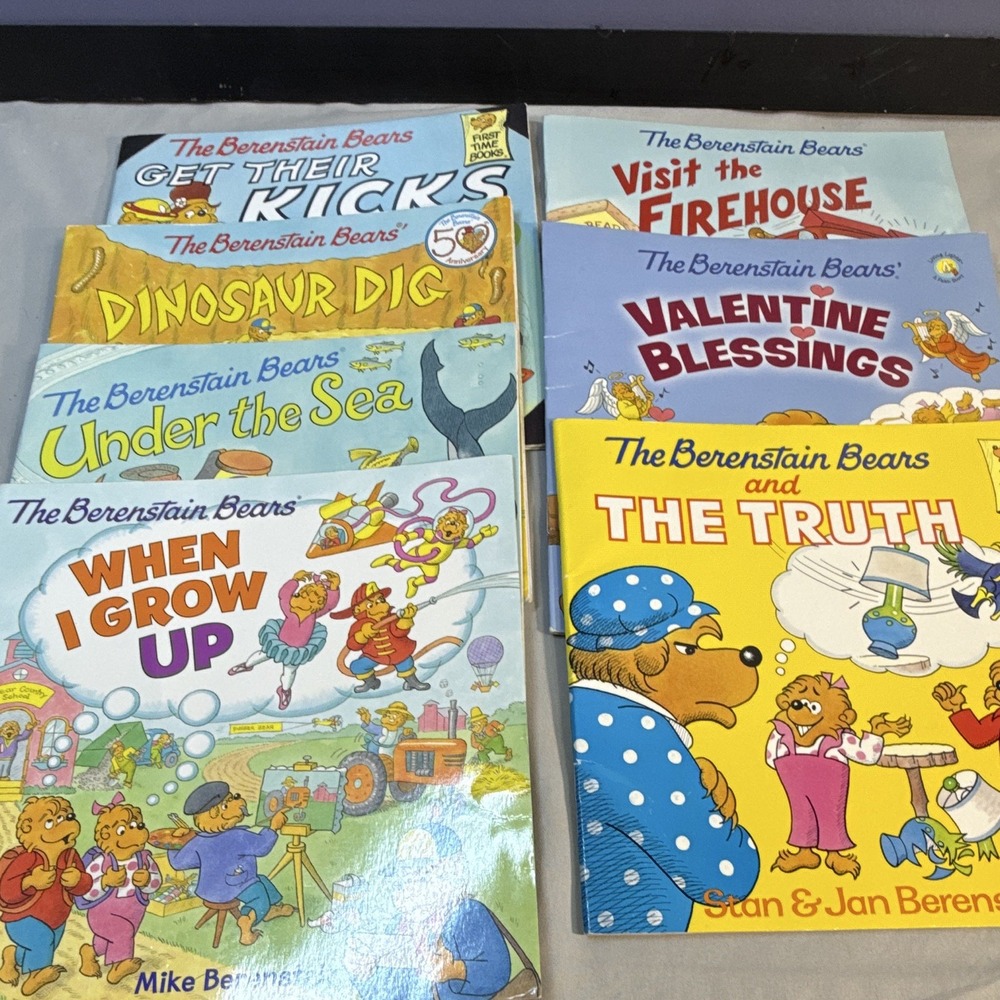 The Berenstain Bears Paperback Lot of 7